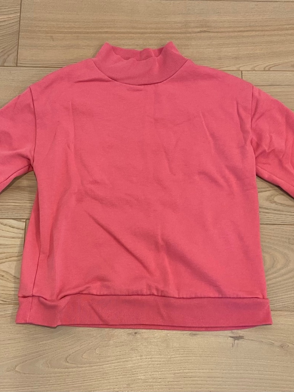 J. Crew Crewcuts Girls’ Size XL Bright Pink Turtleneck Sweatshirt